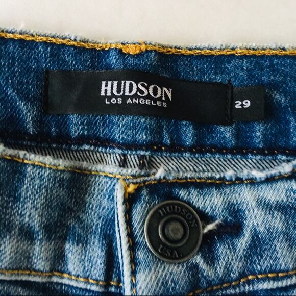 Hudson | Holly Highrise Crop Straight Jeans NWT 29 - Picture 6 of 10